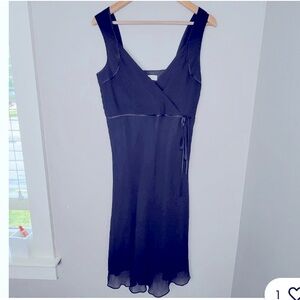 Isaac Mizrahi for Target Silk Blue Dress Size 16 in Excellent Condition